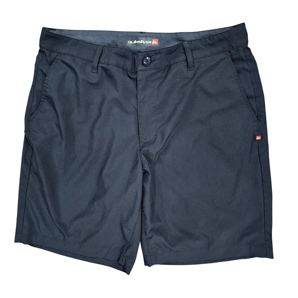 Quiksilver Men's 34 Black Hybrid Shorts Boardshorts QSM15AM016